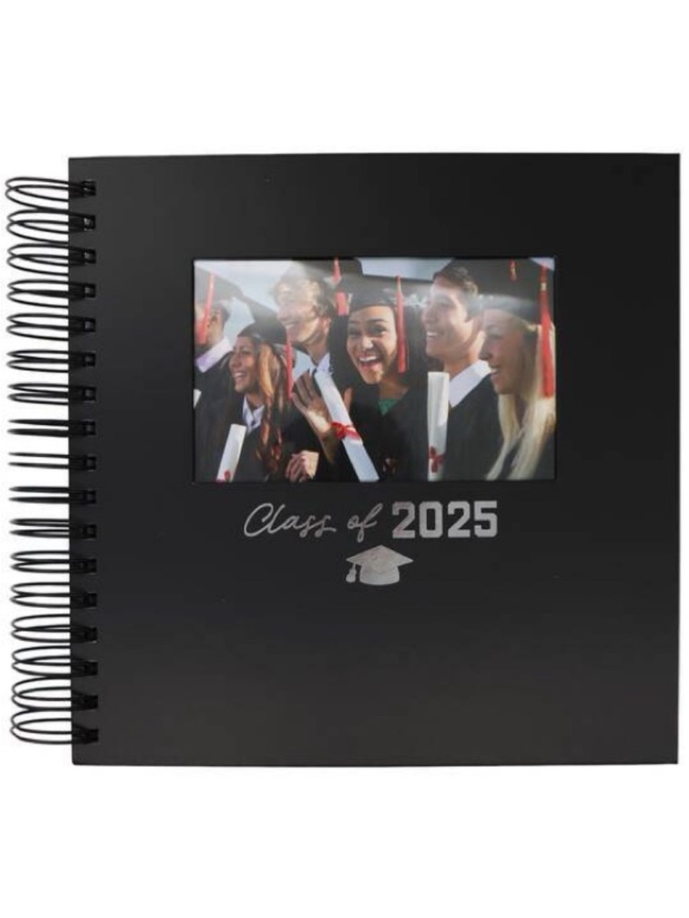Class Of 2025 Black Graduation Scrapbook Album 8.8” x 8.8” by Recollections